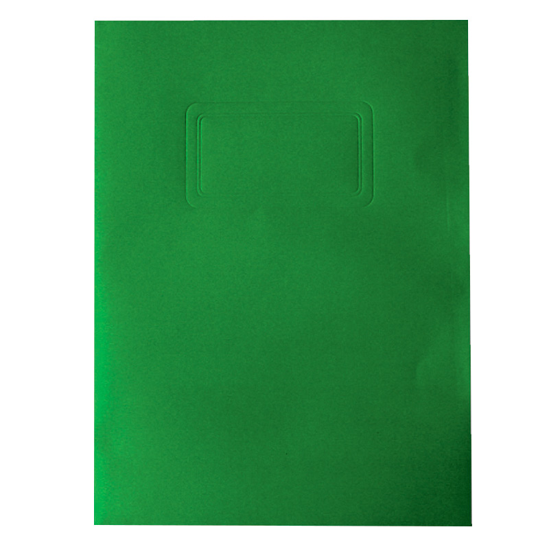 Mape ar iekšējām kabatām SMLT, 237x318 mm, zaļa krāsā