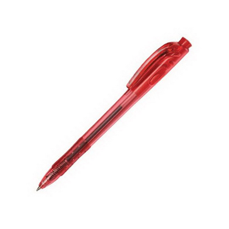 Lodīšu pildspalva FORPUS CLICKER 0.7mm sarkana