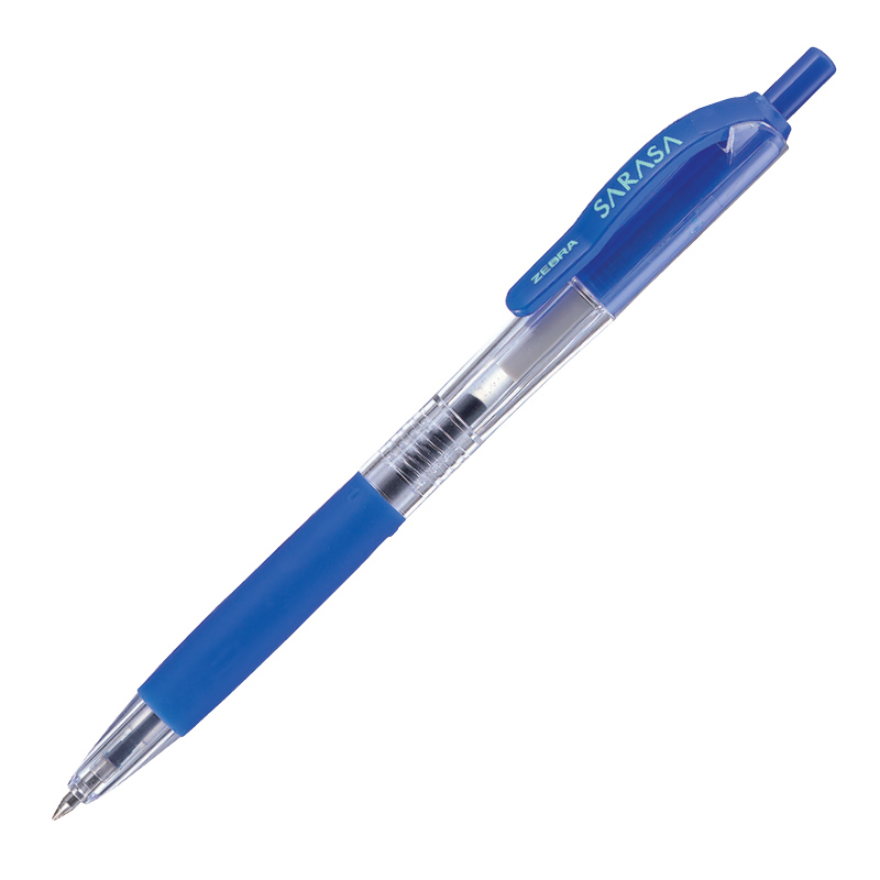 Gela pildspalva ZEBRA SARASA 0.5mm zila