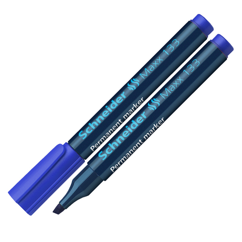 Noturīgais marķieris SCHNEIDER Maxx 133 slīps, 1-4 mm, zils