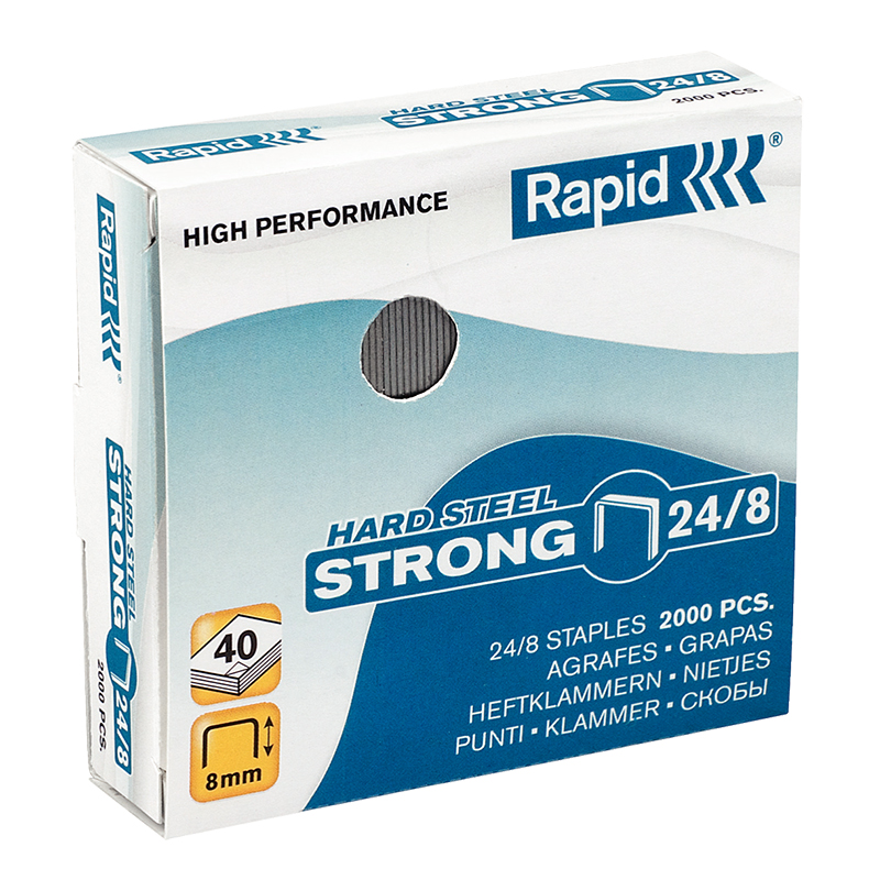 Skavas Rapid,Strong, 24/8, 2000 skavas/kastītē, no vara