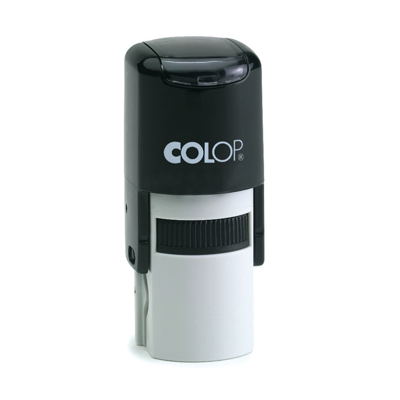 Zīmogs COLOP Printer R24, melns korpuss, bez krāsas spilventiņš
