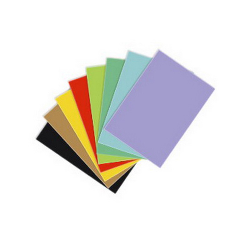 Krāsains papīrs KASKAD, 64x90 cm, 225gr/m2, dzeltenā krāsā, 1 loksne (Nr.55)