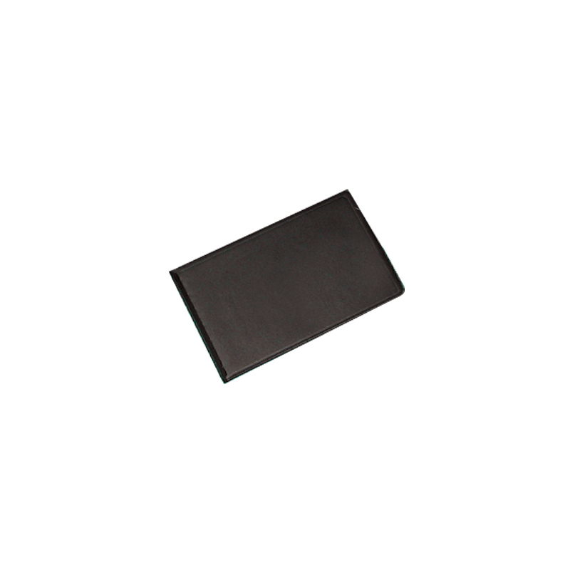 Vizītkaršu bloknots Pantaplast, 24 vizīkartēm, melns 11.5 cm x 7.3 cm