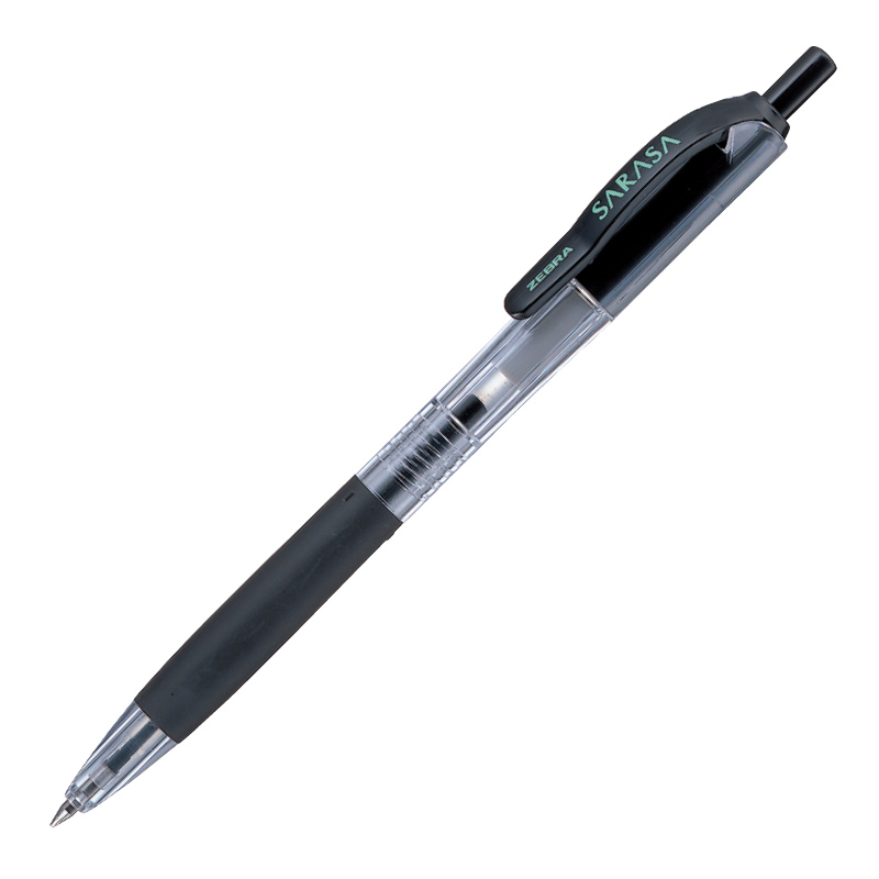 Gela pildspalva ZEBRA SARASA 0.7mm melna (JJB3-BK)