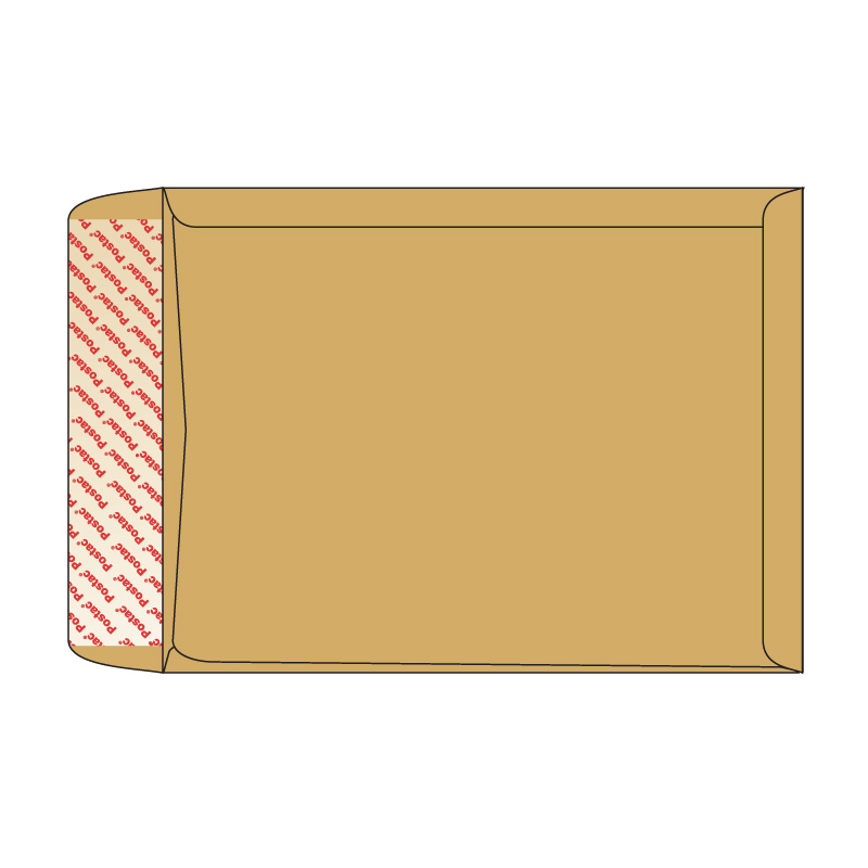 Aploksne Kuvert B4 balta (bez ielocēm) 250x353, 100g/m2