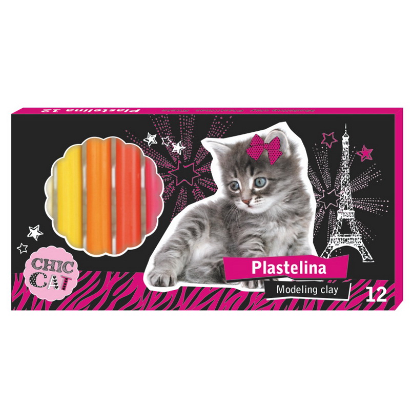 Plastilīns COLORINO 12 krāsas