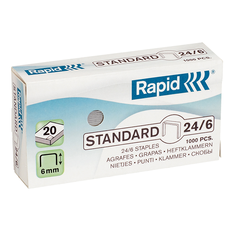 Skavas Rapid, Standard, 24/6, 1000 skavas/kastītē