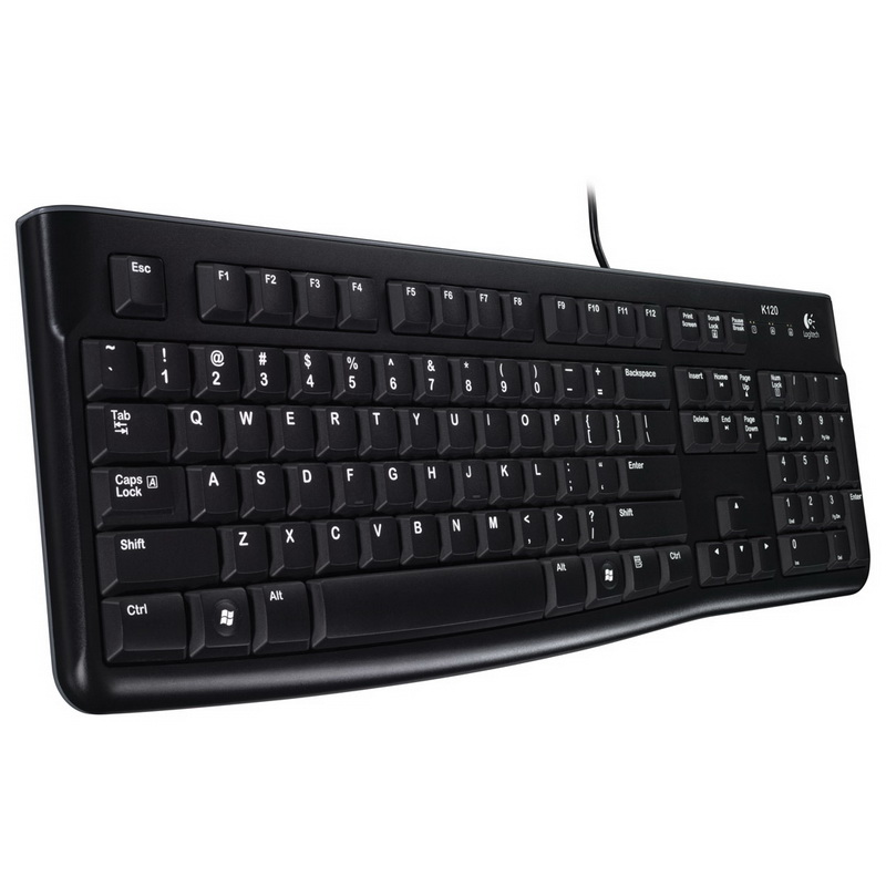 Klaviatūra Logitech K120 Business OEM USB, ENG, melna