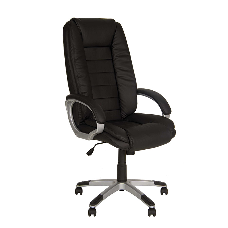 Biroja krēsls NOWY STYL DAKAR ECO30 melnas ādas imitācija
