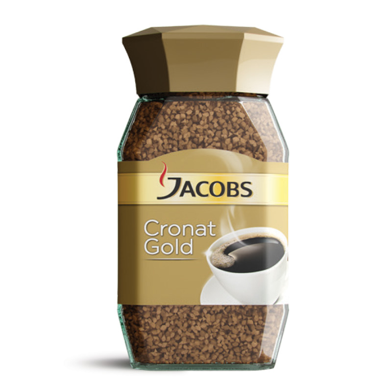Šķīstošā kafija JACOBS CRONAT GOLD, 200 g